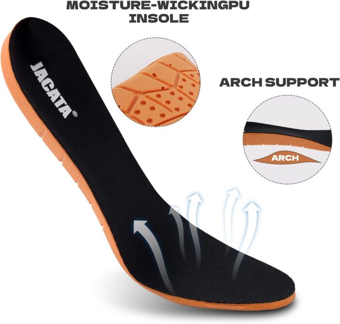 Non Slip Black Work Shoes for Men Food Service Mens Water Slip Resistant Leather Slip on Chef Walking Shoes for Restaurant Kitchen Sneakers - Image 5