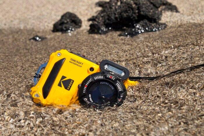 KODAK PIXPRO WPZ2 Rugged Waterproof Shockproof Dustproof WiFi Digital Camera 16MP 4X Optical Zoom 1080P Full HD Video Vlogging Camera 2.7" LCD (Yellow) - Image 7