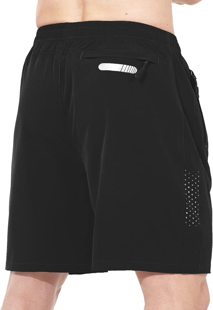 NORTHYARD Men's Athletic Running Shorts Quick Dry Workout Shorts 7"/ 5"/ 9" Lightweight Sports Gym Basketball Tennis Hiking - Image 3