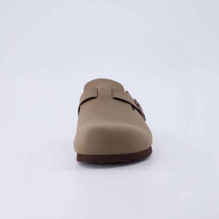 CUSHIONAIRE Men's Haze Genuine Suede Faux Fur Cork Footbed Clog with +Comfort - Image 3