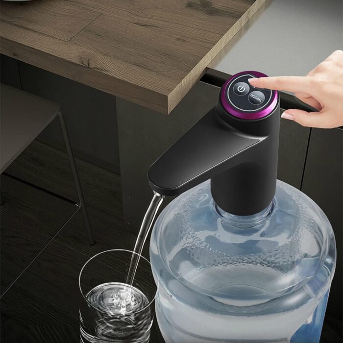 GOLDEN DEER Water Dispenser for 5 Gallon Bottle, Portable Water Cooler Dispenser,Universal Water Dispenser for 2.5、3 and 5 Gallon Bottles USB Charging Water Pump - Image 8