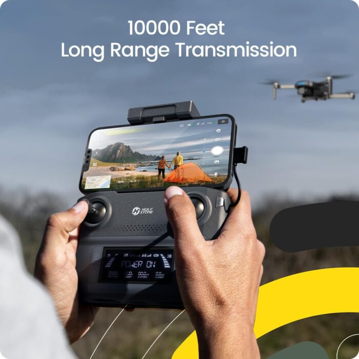 Holy Stone GPS Drone with 4K UHD Camera for Adults Beginner; HS360S 249g Foldable FPV RC Quadcopter with 10000 Feet Control Range, Brushless Motor, Follow Me, Smart Return Home, 5G Transmission - Image 4