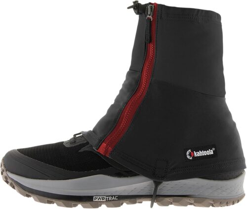 Kahtoola INSTAgaiter Mid Gaiters for Hiking, Trail Running, Mountaineering, Hunting, Rocky Terrain, Mud, Snow & Ice