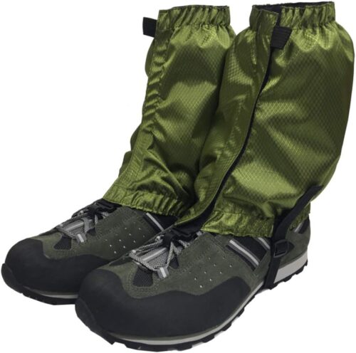 Leg Gaiter Waterproof Anti-Tear Ankle Gaiters Outdoor Hiking Walking Climbing Hunting Snow Legging Gaiters