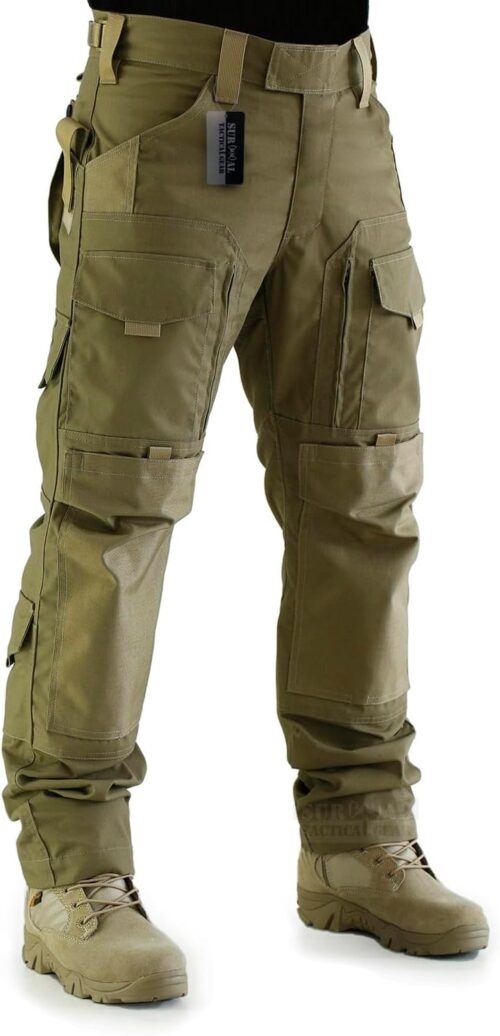 Tactical Pants Molle Ripstop Combat Trousers Hunting Army Camo Pants for Men