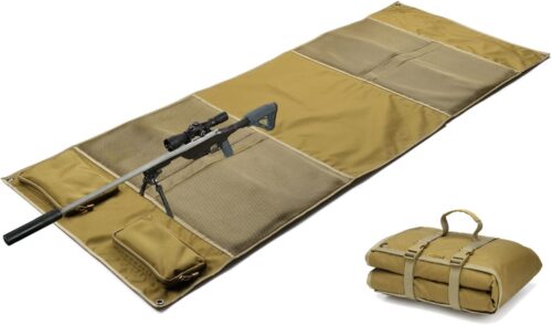 Shooting Mat, Extra Large Folded Shooting Mats Prone Padded Hunting Accessories for Range Hunting