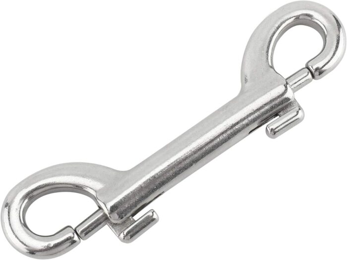 Yaegoo 4 Pack 316 Stainless Steel Double Ended Bolt Snap Hook, 3-1/2 Inch Marine Grade Double End Snaps, Trigger Chain Clips Scuba Diving Clips - Image 6