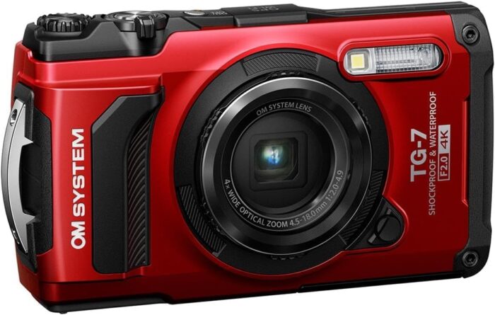 Olympus Tough TG-7 Digital Camera (Red) - Image 2