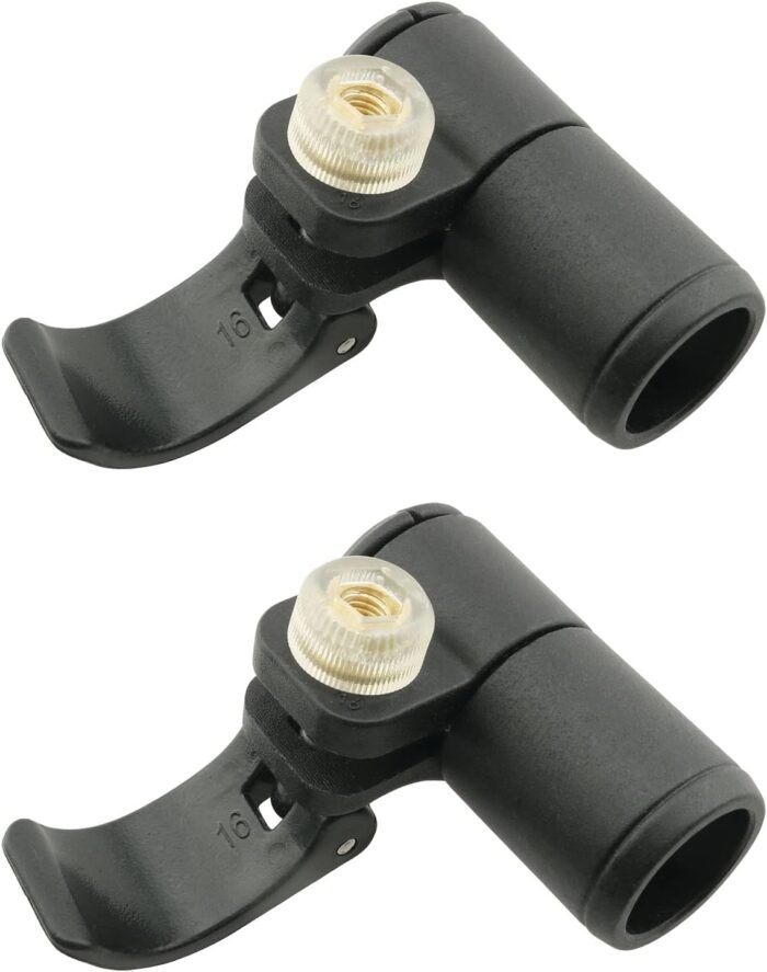 2PCS 16mm Outdoor Trekking Pole Flip Lock Replacement, Walking Climbing Mountaineering Hiking Walking Pole Accessories, Stick Universal Accessories for Backpacking