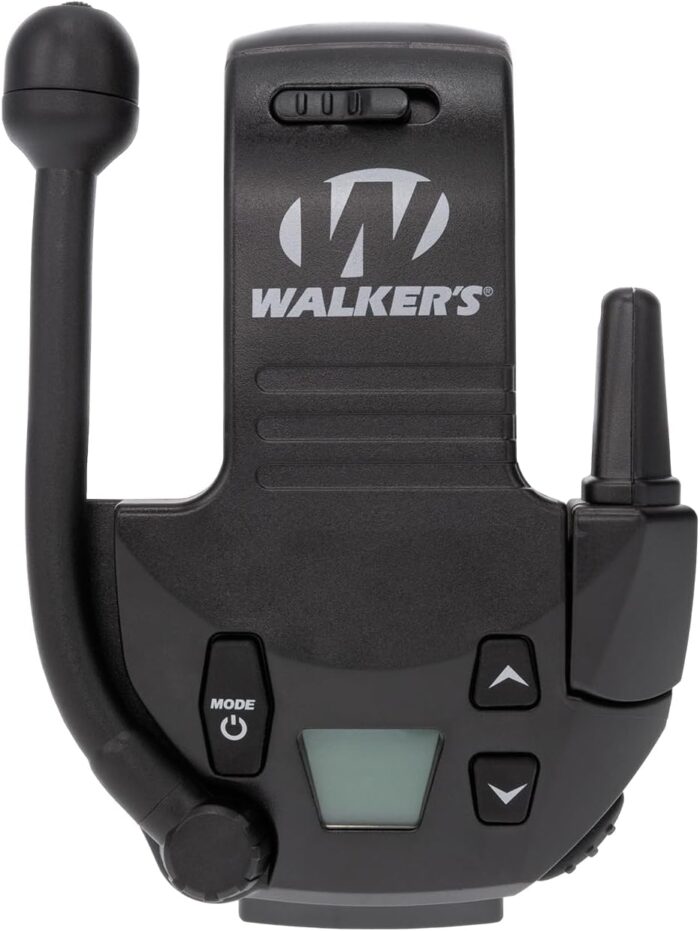 WALKER'S Razor Walkie Talkie Attachment - 22 Channels 3 Miles Range Distance Voice-Activated Handsfree Communication Device for Razor Shooting Muffs, 3 AAA Batteries Included - Image 2