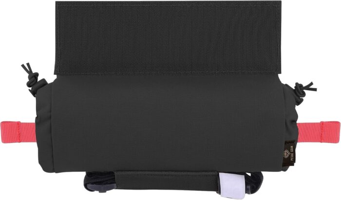 PETAC GEAR Tactical First Aid Drop Dump Pouch, Micro Medical Trauma Roll Up Drop Pouch EMT IFAK Sub Abdominal Carrying Bag with Hook-N-Loop(BK) - Image 7