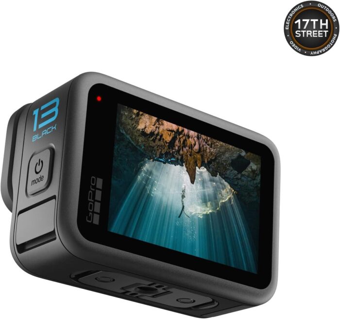 GoPro HERO13 Black Waterproof Action Camera | 27MP, 5.3K60 Ultra HD Video, Supports HB-Series Lenses with Extra Enduro 1900mAh Li-Ion Battery & 128GB Extreme microSDXC Memory Card Bundle Set - Image 5