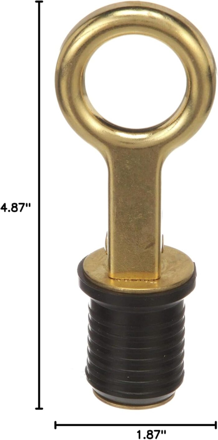 Attwood 7524A7 Snap-Handle Drain Plug, - Image 8