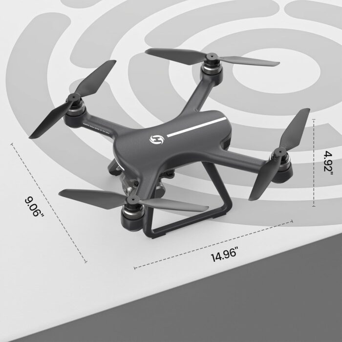 Holy Stone HS700E 4K UHD Drone with EIS Anti Shake 130 FOV Camera for Adults, GPS Quadcopter with 5GHz FPV Transmission, Brushless Motor, Easy Auto Return Home, Follow Me and Outdoor Carrying Case - Image 9