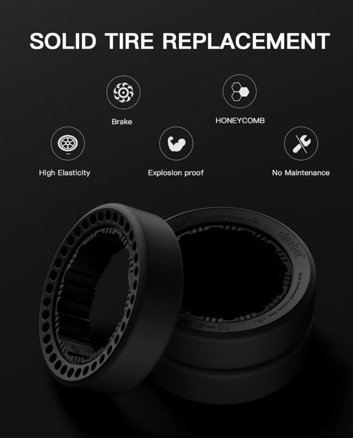 Electric GoKart Pro / Pro2 and Gokart Bundle Rear Tire Compatible with Ninebot by Segway Gokart Kit(with Ninebot S Max), Go Kart Pro 2 Quick Release Sports Drift Tires Original Accessories - Image 2