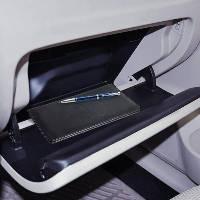 CoBak Car Registration and Insurance Holder - Vehicle Glove Box Car Organizer, Auto Truck Comparment Accessories Case for Essential Document, Driver License, Cards - Image 7
