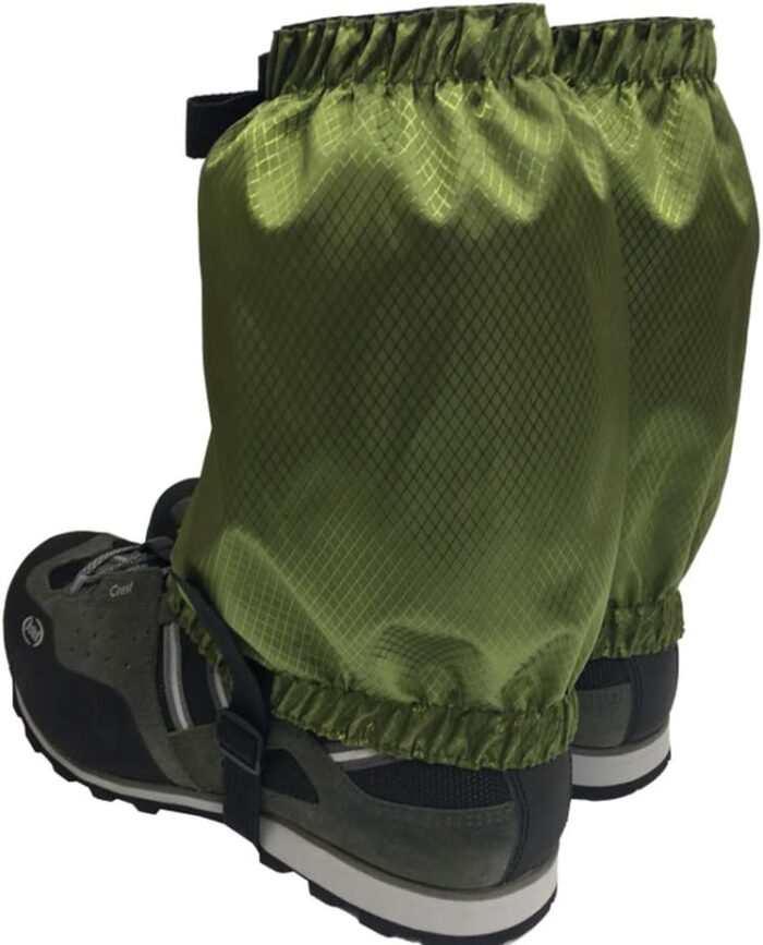 Leg Gaiter Waterproof Anti-Tear Ankle Gaiters Outdoor Hiking Walking Climbing Hunting Snow Legging Gaiters - Image 3