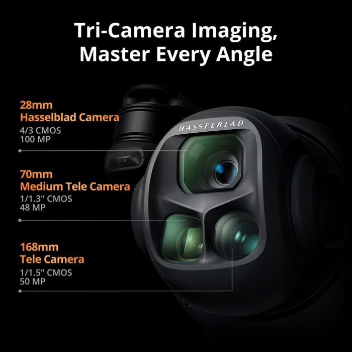 DJI Mavic 4 Pro Drone Fly More Combo 6K60 HDR, 100MP, 51-Min Max Flight Time, 18.6-Mile Range, ActiveTrack 360 Subject/Vehicle Tracking, Omnidirectional Avoidance Bundle with 128GB Memory, Backpack + More - Image 2