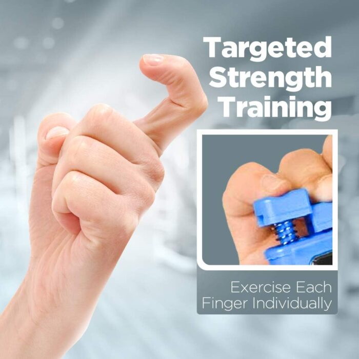 Finger Strengthener - Finger Exerciser for Forearm and Hand Strengthener - Hand Grip Workout Equipment for Musician, Rock Climbing and Therapy - Image 6