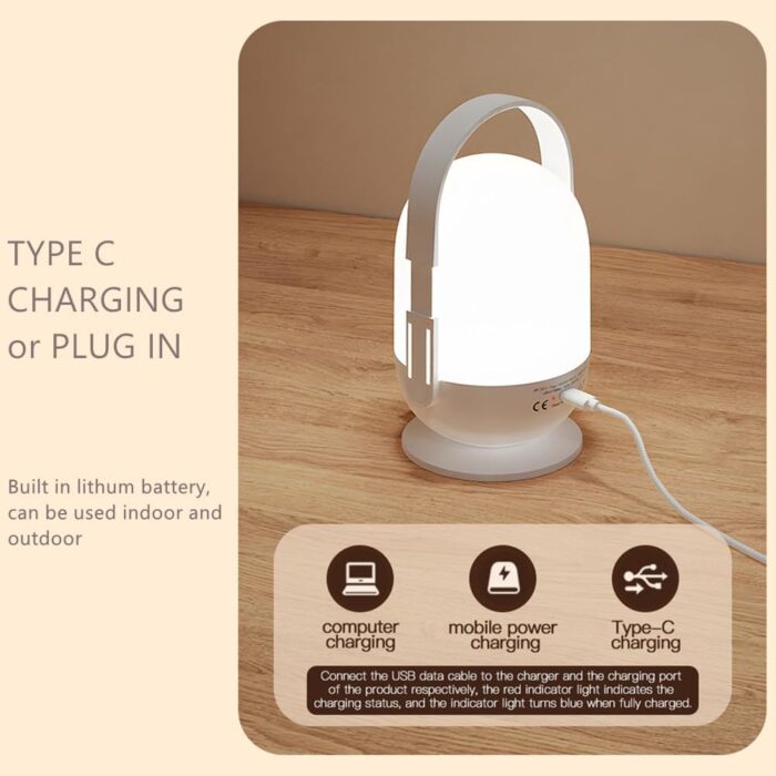 Lanterns for Power Outages, Dimmable Rechargeable Battery Operated Lights, Portable Outdoor Camping Lights for Hiking Emergency Survival (4) - Image 4