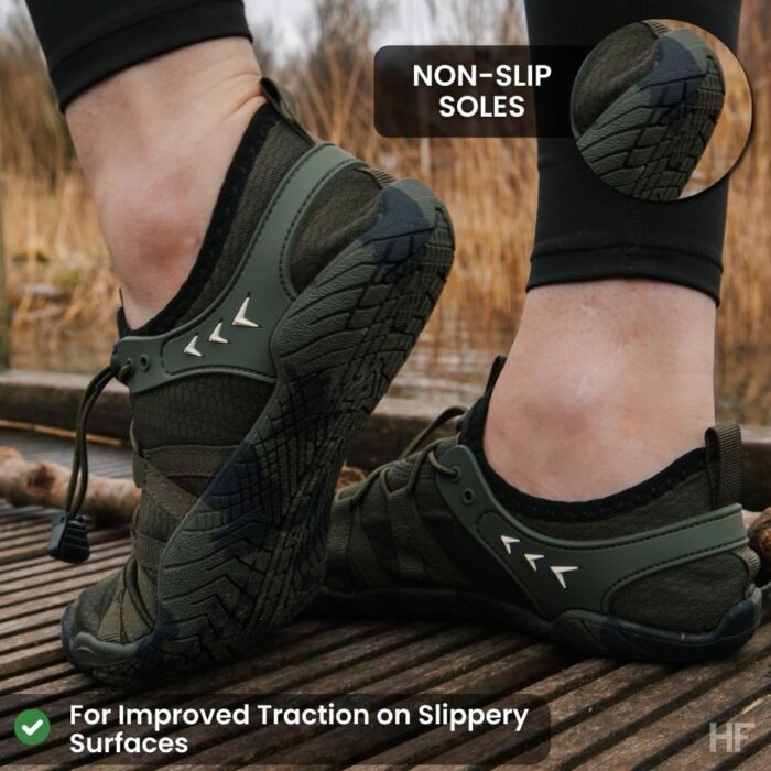 Caspian Adventure HF - Outdoor Non - Slip Barefoot Shoes, Wide Toe Box, Lightweight and Breathable Quick Dry Daily Footwear Unisex - Image 3