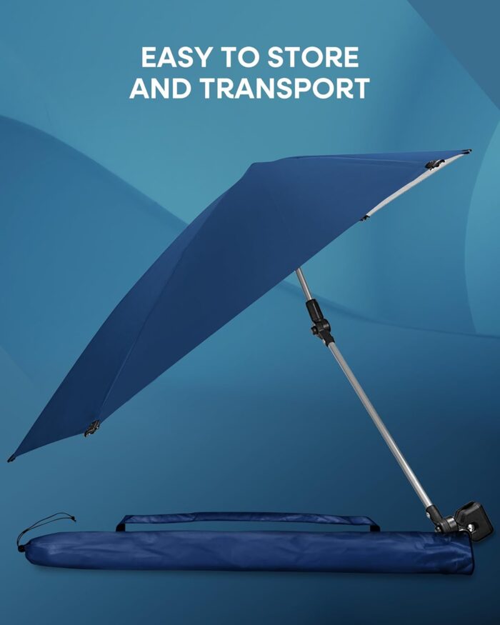 Sport-Brella Versa-Brella SPF 50+ Adjustable Umbrella with Universal Clamp - Image 8