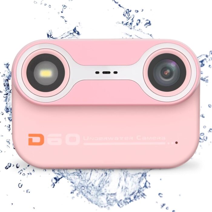 Bestrip Kids Underwater Camera, 1080P HD Waterproof Digital Camera with 2.4" IPS Screen, Birthday Gifts for Boys Girls Children, Toddler Cameras Toys for 3 4 5 6 7 8 9 - Image 2