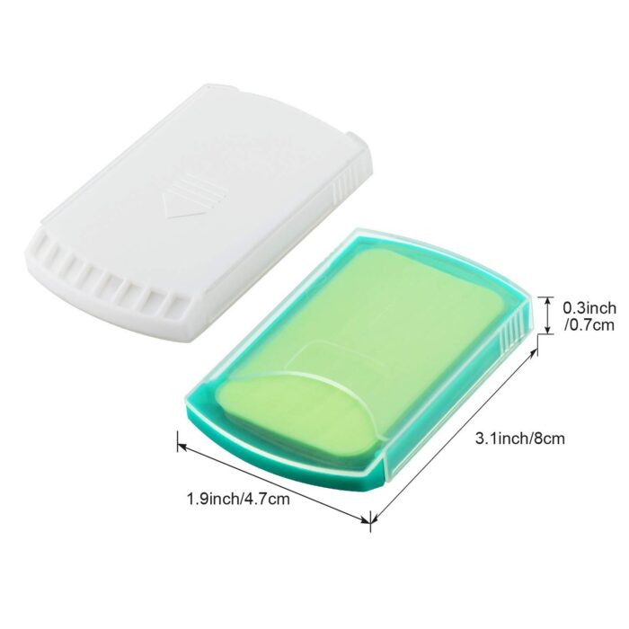 HongyiTime 2 Boxs (100 Sheets) Hand Washing Soap Sheets for Outdoor Travel,Portable Camping Hand Soap,Hiking Washing Hand Bath Paper Soap for Travel,BBQ,Party,School,Girls - Image 4