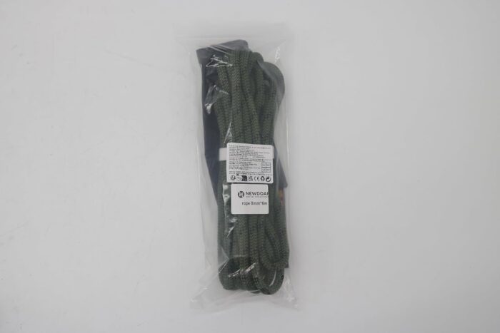 NewDoar CE & UIAA Certificated 14KN 8mm(5/16in) Static Climbing Rope High Strength Accessory Cord Double Braid Safety Rope for Outdoor Survival, Hiking, Mountaineering (ArmyGreen 8mm,50ft) - Image 8
