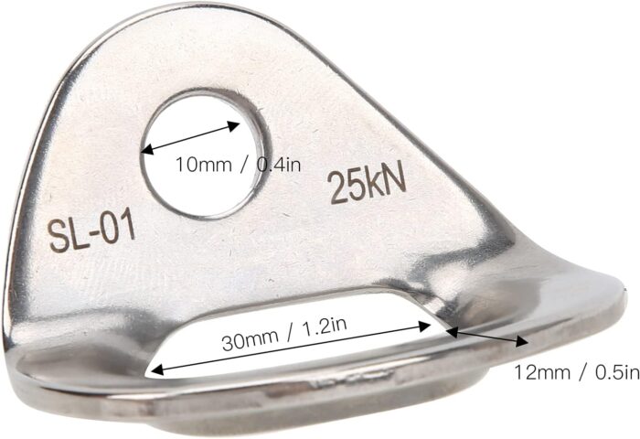 4 Pcs Climbing Hanger Stainless Steel Hanger Bolts Rock Durable Rock Climbing Accessories for High Altitude Operations Mountaineering - Image 7