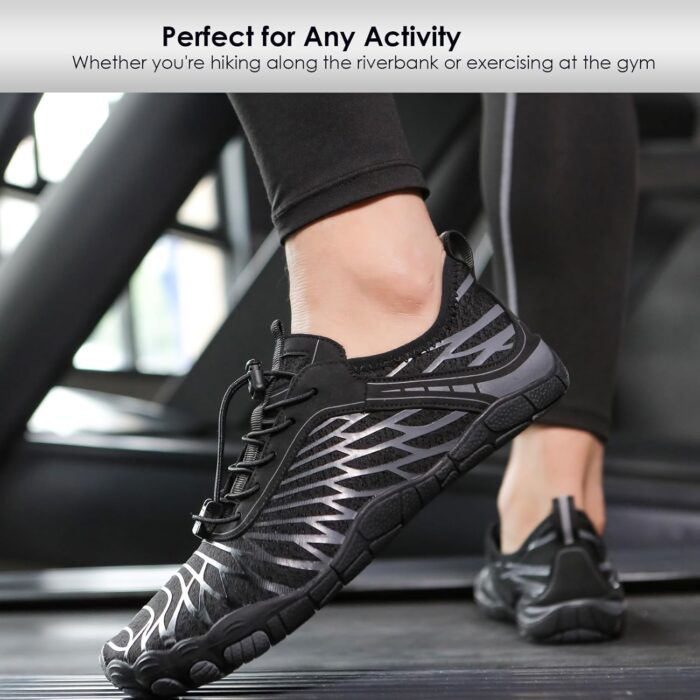 Hike Barefoot Shoes Breathable Non-Slip Athletic Footwear Wide Toe Water Shoes for Women & Men - Image 4