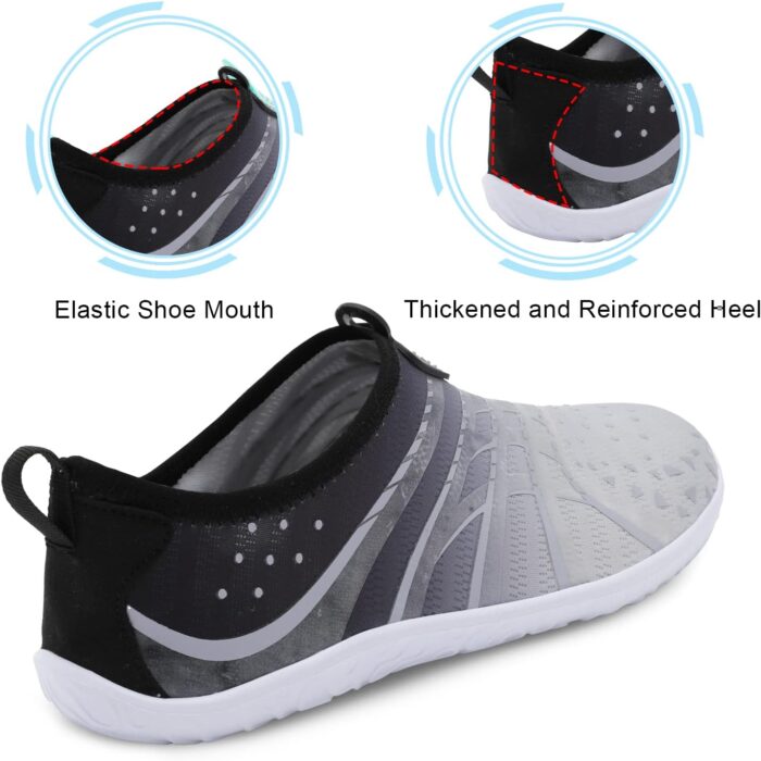 Spesoul Womens and Mens Water Shoes Breathable Quick Dry Soft Barefoot Aqua Socks for Hiking Swim Beach Surf Yoga Sport - Image 5