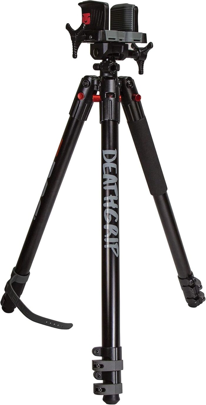 BOG DeathGrip Tripod with Durable Frame, Lightweight, Stable Design, Bubble Level, Adjustable Legs, Shooting Rest, and Hands-Free Operation for Hunting, Shooting, and Outdoors - Image 2
