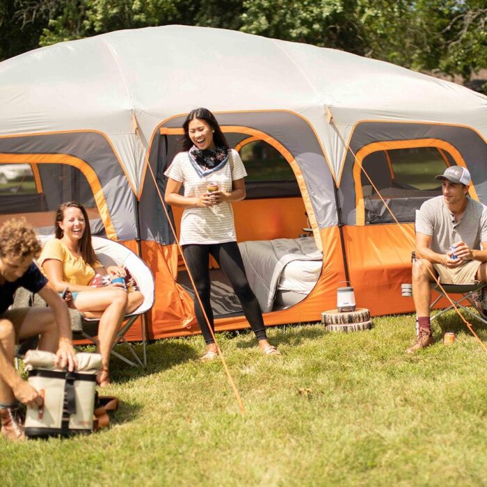 CORE Tent for Family Camping | 10 Person / 11 Person / 12 Person Large Multi Room Cabin Tents for Car Camping & Outdoor Adventures - Image 5