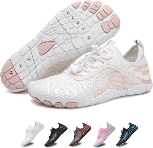XNIRON Hike Barefoot Shoes for Womens Men,Quick Dry Water Shoes,Beach Pool Aqua Swim Surf Hiking Walking Shoes,Non-Slip Athletic Footwear Wide Toe Water Shoes