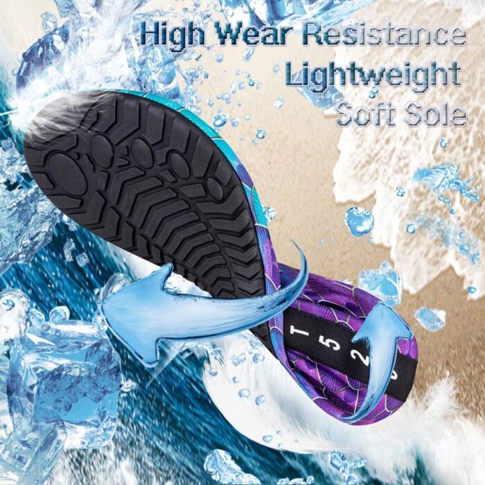YALOX Water Shoes Women's Men's Outdoor Beach Swimming Aqua Socks Quick-Dry Barefoot Shoes Surfing Yoga Pool Exercise - Image 4