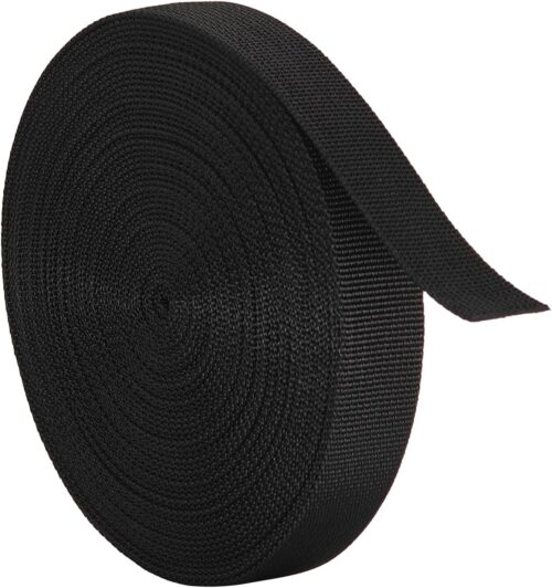 Nylon Straps 1 Inch Wide (12 Yards) Nylon Strap for Indoor or Outdoor Gear, Mountaineering and Climbing Accessories, Firefighting and Rescue Gear,DIY