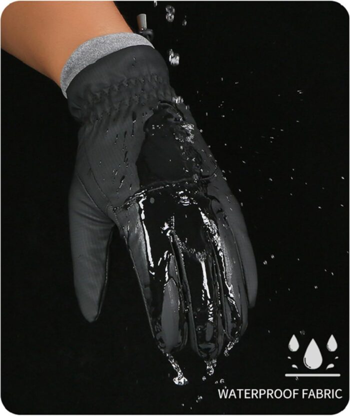 Cold-Weather-Motorcycle-Gloves-Outdoor-Sports-Snow-Ski-Mittens for Men - Image 5