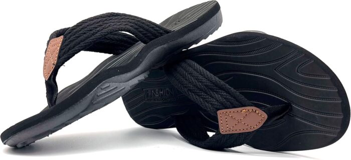 BEMGNAR Men's Flip Flops,Comfort Thong Sandals with Arch Support,Quick-Dry Non-Slip sliders for Outdoor Summer Beach - Image 2