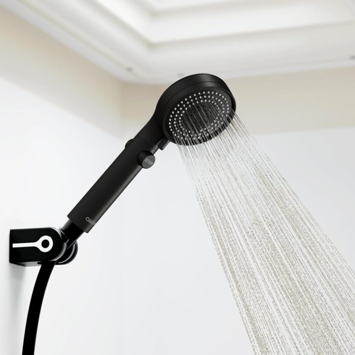 RV Shower Head with Hose, High Pressure Shower Head with Handheld On Off Switch, Travel Trailer, Motorhome and Boat and Camper Must Have RV Accessories Replacement Part, Matte Black - Image 9