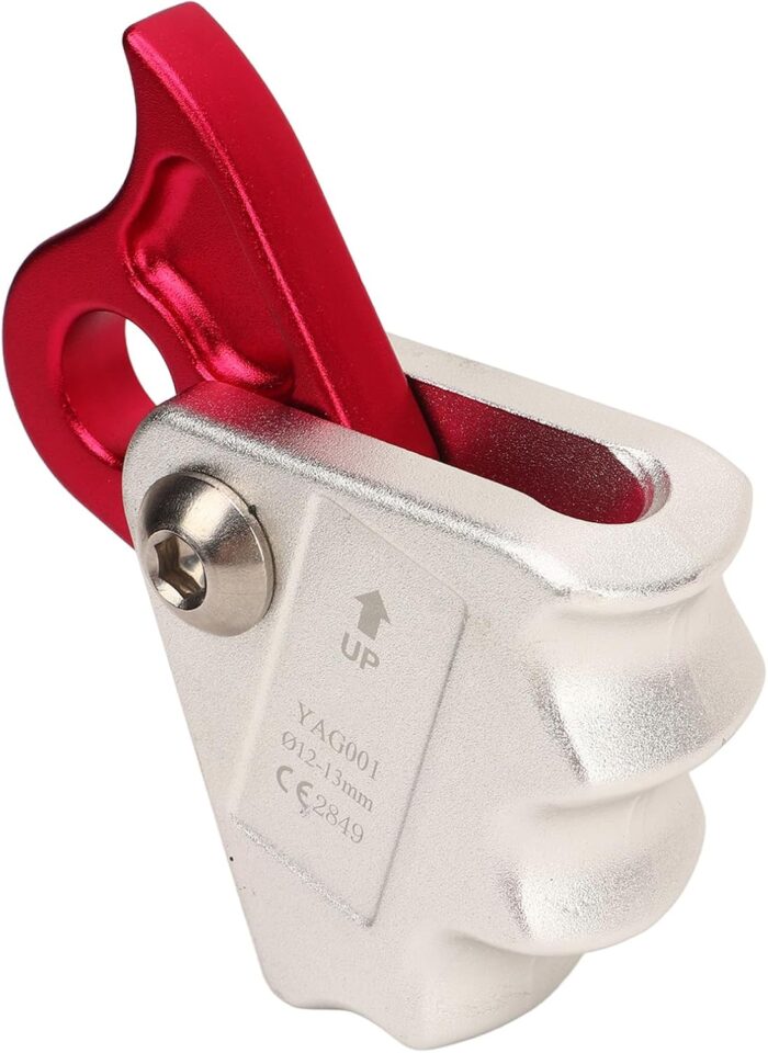 Rope Grab Rock Climbing Accessory, 15KN Climbing Ascender Fall Belay Device Rope Grab Ascender for Rock Climbing，Mountaineering, Tree Arborist, - Image 4