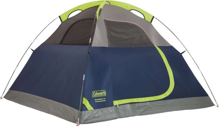 Coleman Sundome 4-Person Tent with Rainfly, Weatherproof Tent Sets Up in 10 Mins - Image 2