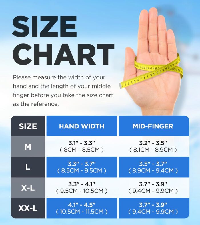 -10℉ Waterproof Winter Gloves Men, Touchscreen Fingers Snow Ski Gloves Women, 5-Layer Touch Screen Cold Weather Gloves - Image 5