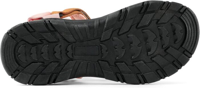 Women's Hiking Sport Sandals Water Outdoor Athletic Shoes With Arch Support Adjustable Beach Shoes - Image 7