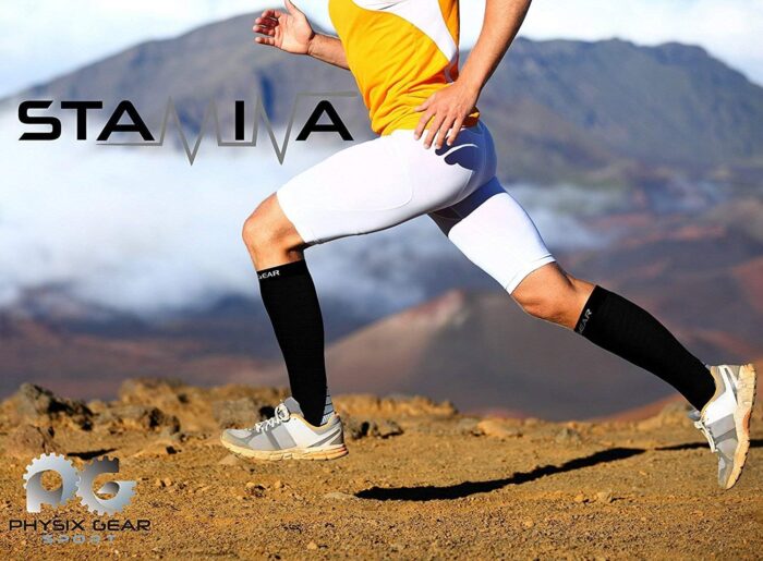 Physix Gear Compression Socks 20-30 mmHg - Men & Women - Running, Nurses, Shin Splints, Flight, Travel - Image 3