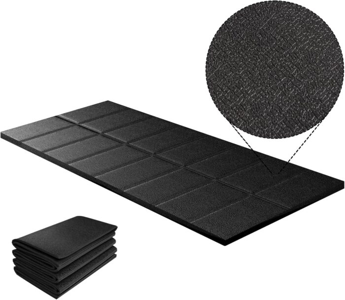 Bike Mat Compatible with Peloton Bikes, Treadmill Mat, Ellipticals, 63“ × 30”, Heavy-Duty, Non-Slip Mat for Exercise Bike, 1/4" Thick, Under Mat Protect Hardwood Floor Carpet - Image 7