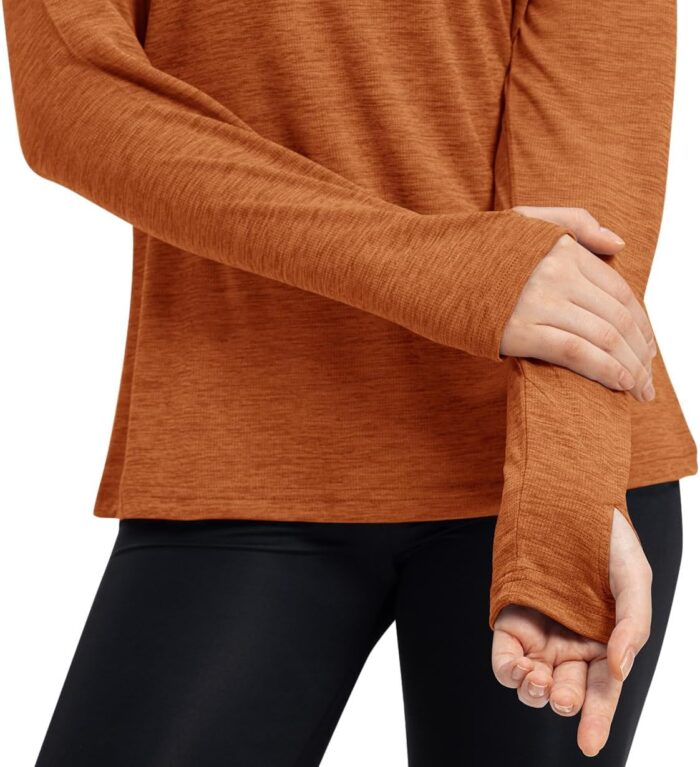 TBMPOY Womens UPF 50+ Sun Protection Hoodie Shirt Long Sleeve Fishing Hiking Outdoor UV Shirt Lightweight - Image 3