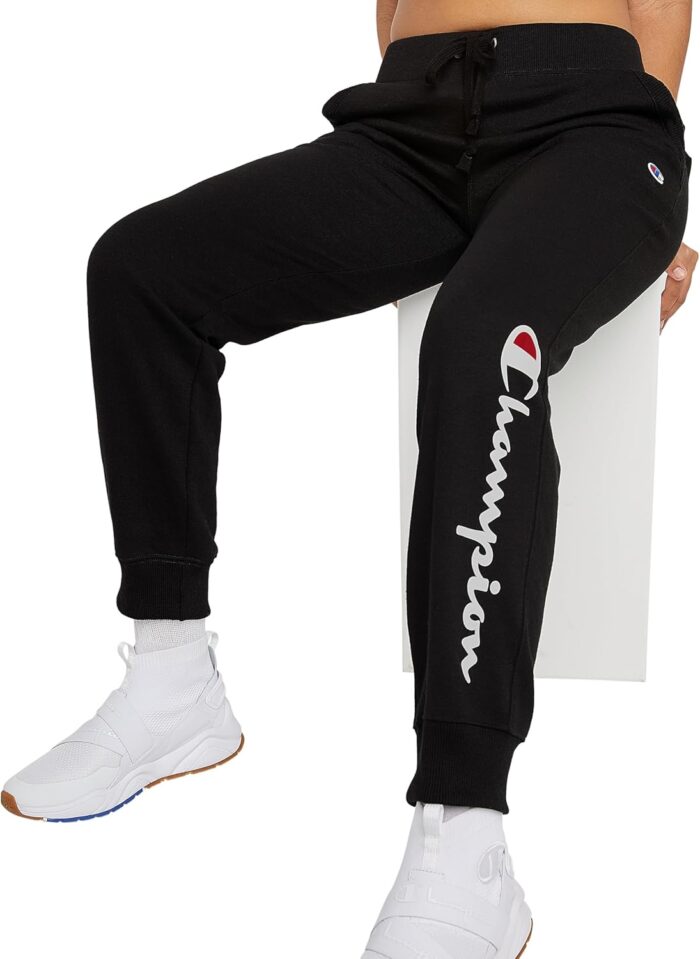 Champion Women's Joggers, Powerblend, Fleece Joggers, Comfortable Pants for Women, 29" (Plus Size Available) - Image 4