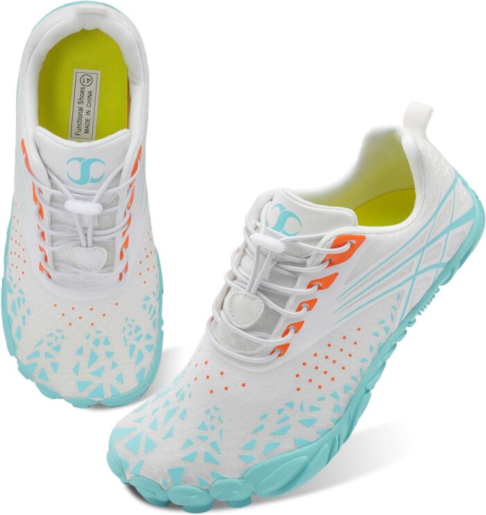 Scurtain Unisex Mens Womens Athletic Hiking Water Shoes Quick Dry Barefoot Aqua Shoes Swim Shoes Beach Shoes with Drainage - Image 2