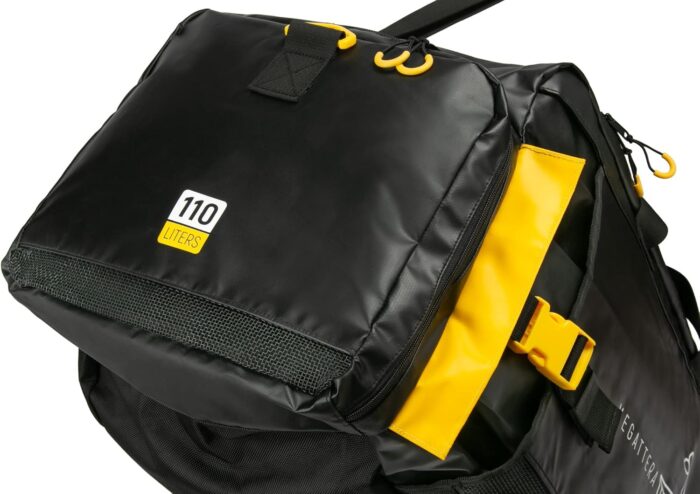 Cressi Waterproof 110 liter Duffel Bag - Adjustable Shoulder Strap - Equipment Protection for Outdoor Activities, Water Sport, Boating, Scuba Diving - Megattera: Designed in Italy by Cressi - Image 6